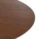 MESA DE COMEDOR 200x100x75 MADERA NOGAL