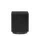 MESITA DE NOCHE 55x45x55 MADERA CEDRO NEGRO/METAL GRIS