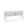 MUEBLE TV 110x45x50 MADERA BLANCO