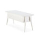 MUEBLE TV 110x45x50 MADERA BLANCO