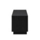 MUEBLE TV 180x45x55 MADERA NEGRO/PLATEADO/METAL GRIS