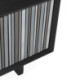 MUEBLE TV 180x45x55 MADERA NEGRO/PLATEADO/METAL GRIS