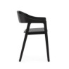 SILLA 59x47x77 MADERA NEGRO