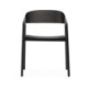 SILLA 59x47x77 MADERA NEGRO