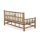 SOFA 160x80x85 MADERA NATURAL CON COJIN