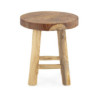 TABURETE 40x40x45 MADERA DE TECA NATURAL