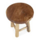 TABURETE 40x40x45 MADERA DE TECA NATURAL
