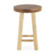 TABURETE 40x40x60 MADERA DE TECA NATURAL