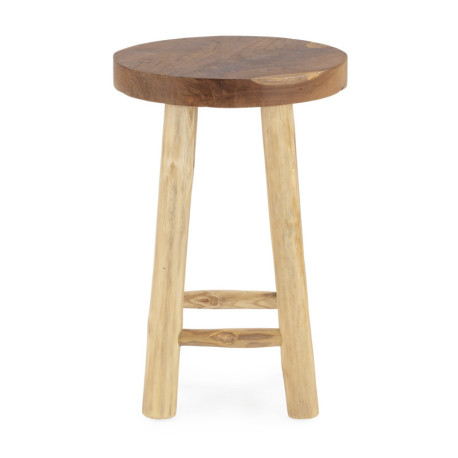 TABURETE 40x40x60 MADERA DE TECA NATURAL