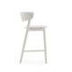 TABURETE ALTO 47,5x52,5x90 MADERA FRESNO BLANCO MATE