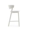 TABURETE ALTO 47,5x52,5x90 MADERA FRESNO BLANCO MATE