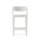 TABURETE ALTO 47,5x52,5x90 MADERA FRESNO BLANCO MATE