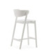 TABURETE ALTO 47,5x52,5x90 MADERA FRESNO BLANCO MATE