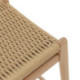 TABURETE ALTO 47,5x52,5x90 MADERA/CUERDA NATURAL