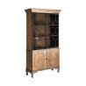 VICAL HOME / VITRINA ESTILO INDUSTRIAL MADERA PINO RECICLADO
