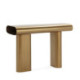 CONSOLA 120x40x80 METAL DORADO