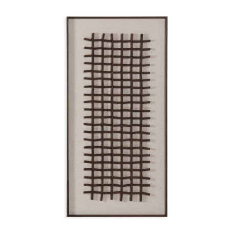 CUADRO 60x4x120 MADERA MARRON