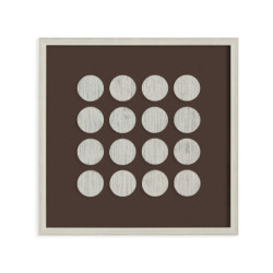 CUADRO 60x4x60 MADERA BLANCO