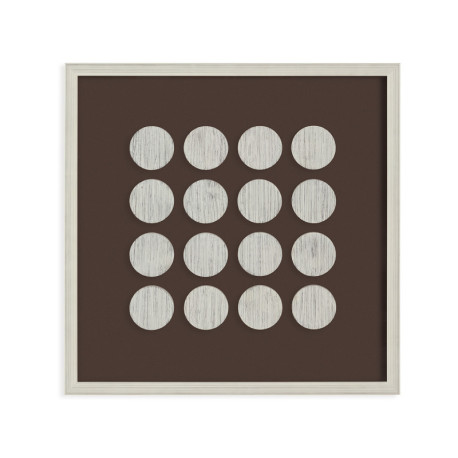 CUADRO 60x4x60 MADERA BLANCO