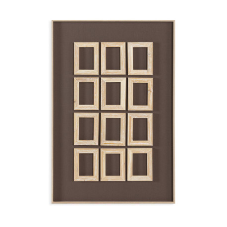 CUADRO 60x4x90 MADERA BLANCO LAVADO