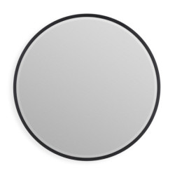 ESPEJO 100x2x100 MADERA NEGRO/ESPEJO