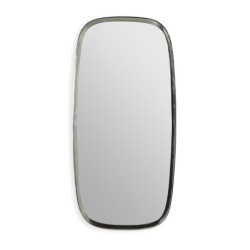 ESPEJO 122x6x58 METAL NEGRO NIQUEL