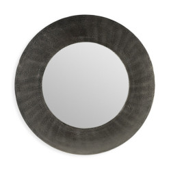 ESPEJO 90x12x90 METAL NIQUEL NEGRO