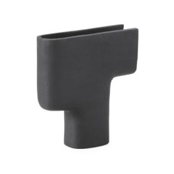 FIGURA 19x6x20 METAL NEGRO