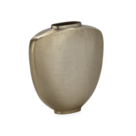 JARRON 39x10x40 METAL LATON ANTIGUO