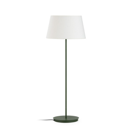 LAMPARA DE PIE 30x30x100 METAL VERDE MUSGO
