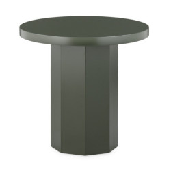 MESA AUXILIAR 60x60x60 MADERA DM LACADO VERDE