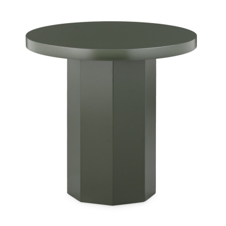 MESA AUXILIAR 60x60x60 MADERA DM LACADO VERDE