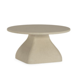 MESA DE CENTRO 76x76x38 MADERA COLOR HORMIGON