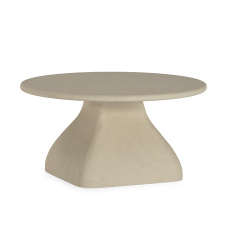 MESA DE CENTRO 76x76x38 MADERA COLOR HORMIGON