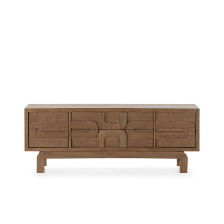 MUEBLE TV 160x45x60 MADERA NATURAL