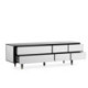 MUEBLE TV 180x45x55 MADERA/METAL NEGRO/ESPEJO