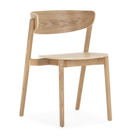 SILLA 48,5x52x75 MADERA FRESNO NATURAL