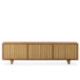 MUEBLE TV 180x45x55 MADERA NATURAL/DORADO