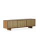 MUEBLE TV 180x45x55 MADERA NATURAL/DORADO