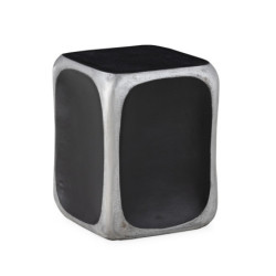 TABURETE 38x38x50 METAL BRONCE NEGRUZCO/PULIDO