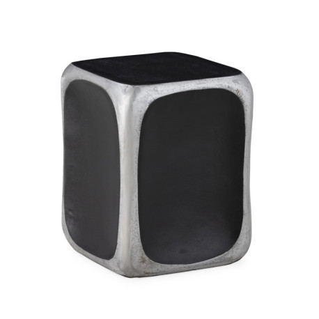 TABURETE 38x38x50 METAL BRONCE NEGRUZCO/PULIDO